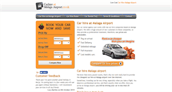 Desktop Screenshot of carhireatmalagaairport.co.uk